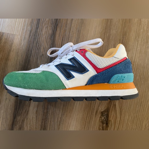 Rare New Balance Encap Sneakers in Rainbow Colorway - Picture 8 of 11
